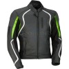 RTX Ninja Green Black Leather Motorcycle Jacket